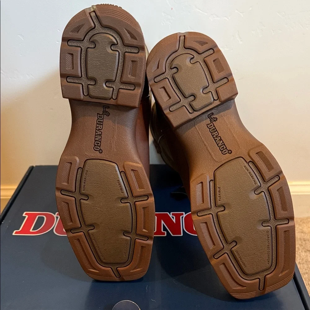 Lil' Rebel™ by Durango® Big Kids' Army Western Boot | Size 5.5 - Picture 9 of 12